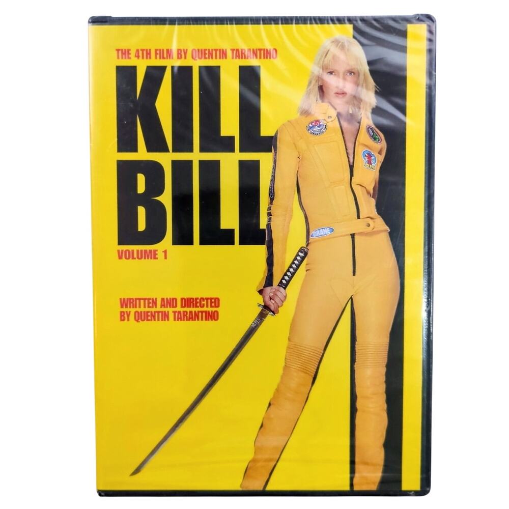 Kill Bill Volume 1 DVD 2003 Uma Thurman Quentin Tarantino Martial Arts Movie New